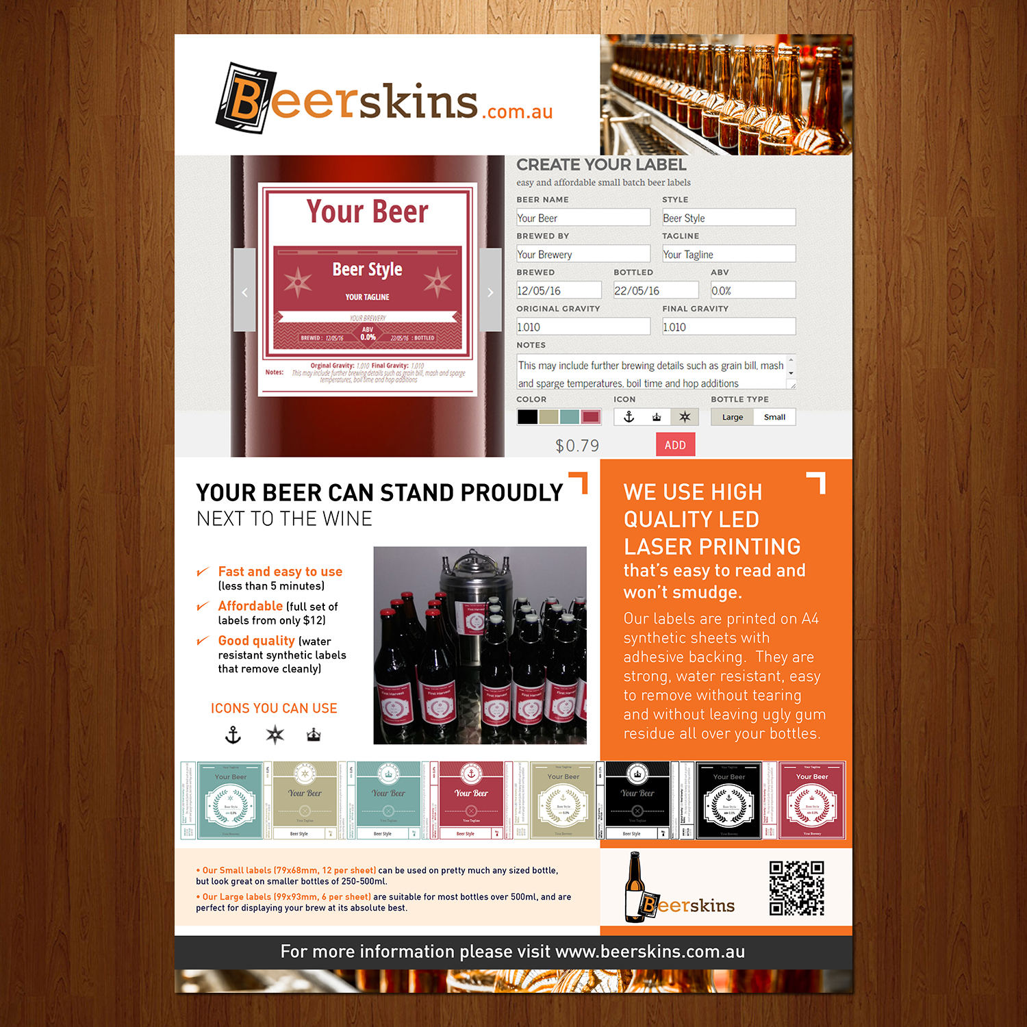 Design de Flyer par VEGA-Designs pour Beerskins | Design #10977430