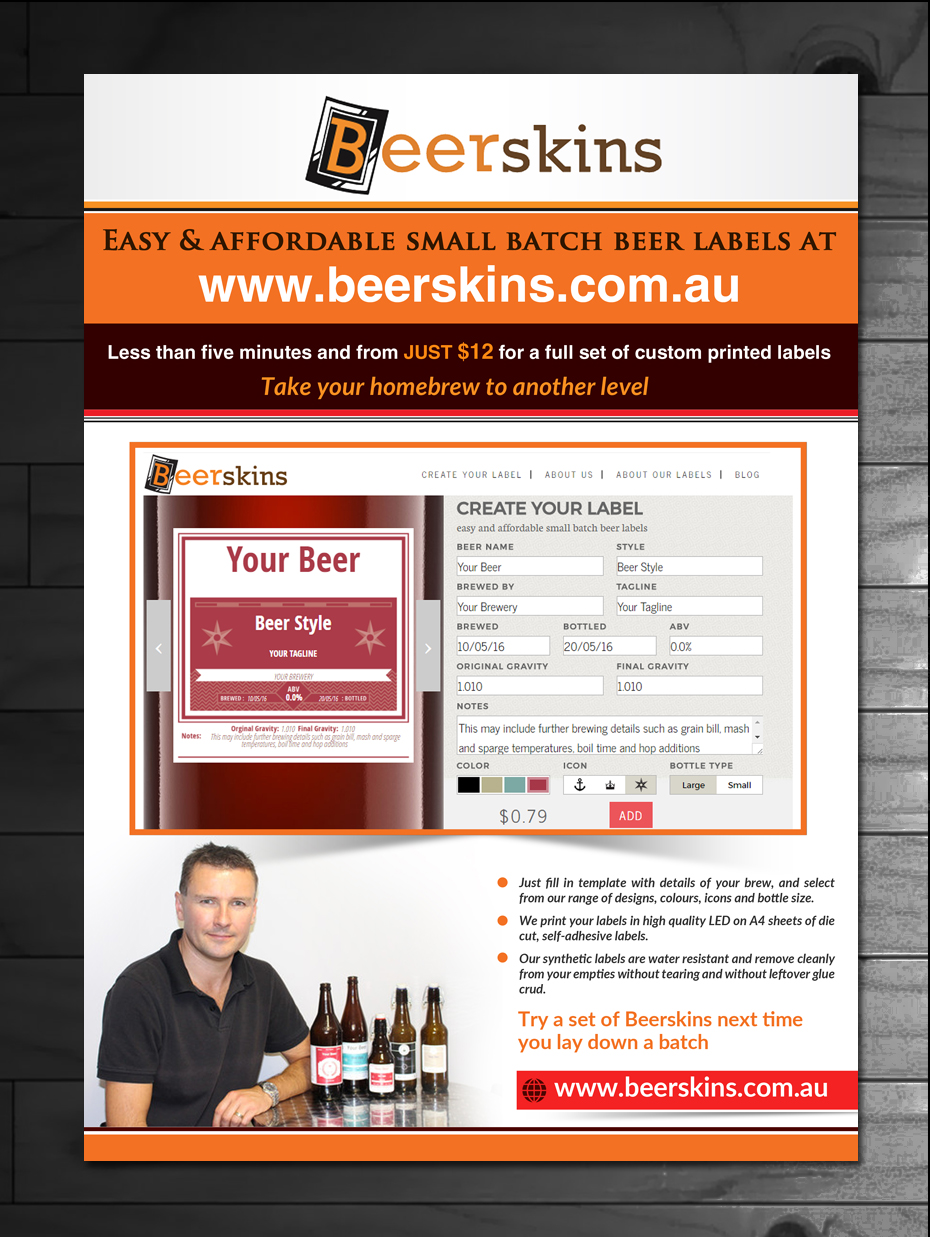 Flyer Design by innovative earth for Beerskins | Design #10958894