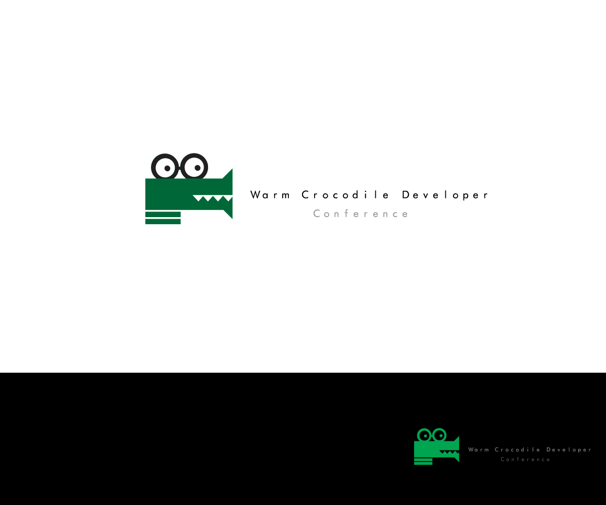 Logo Design by Senpachie for Warm Crocodile Developer Conference | Design #2264801