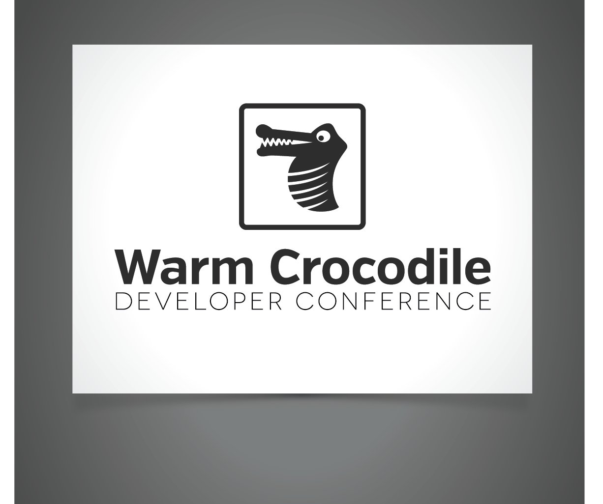 Diseño de Logo por Blind para Warm Crocodile Developer Conference | Diseño #2266505