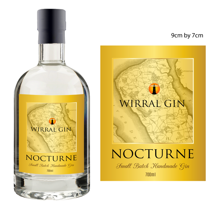 Label Design by ERICK ANDRE VOORNEMAN for The Handmade Gin Company | Design #10950156
