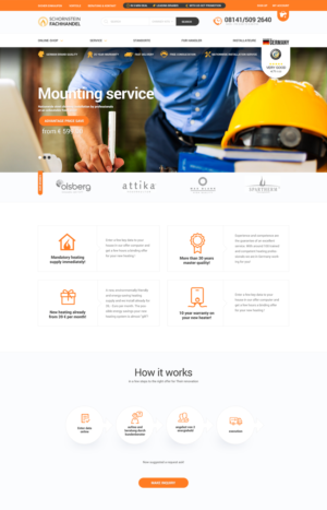 Web Design by irshad ahamed for iKontor GmbH | Design: #10948651