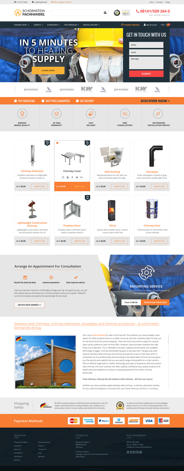 Web Design by Pixgen Technologies for iKontor GmbH | Design #10987523