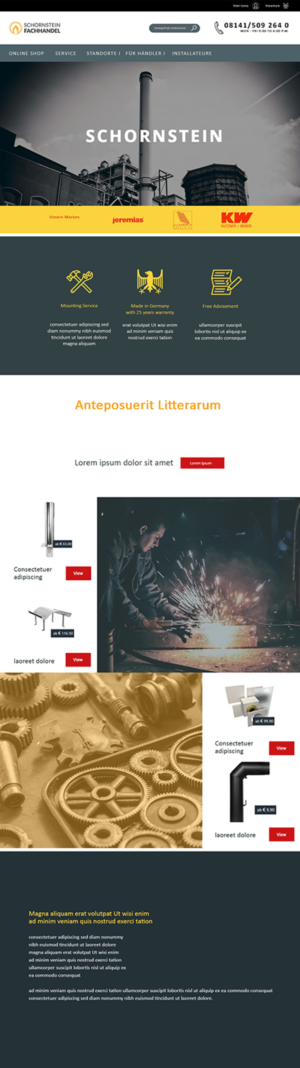 Web Design by Donn Marlou Ramirez for iKontor GmbH | Design: #11023269