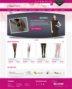 Web Design by pb for this project | Design: #2291767