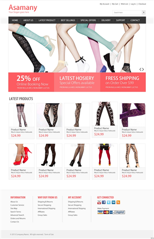 Web Design by pb for this project | Design: #2291769
