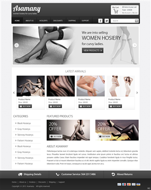 Web Design by pb for this project | Design: #2291771