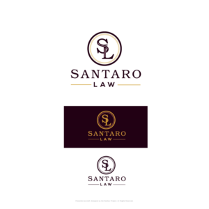 Santoro Law | Logo Design by The RANFOUR Project