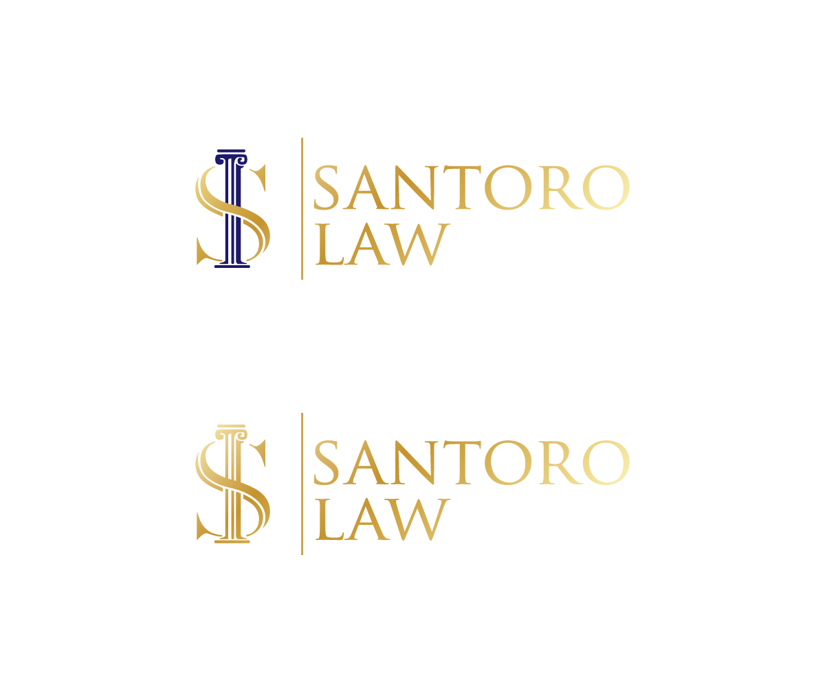 Design de Logo par sourgraping pour Santoro Law, LLC | Design #10969270