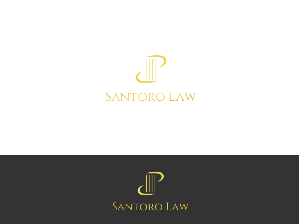 Conservative, Playful, Law Firm Logo Design for Santoro Law by Mirela78 Design 10984675