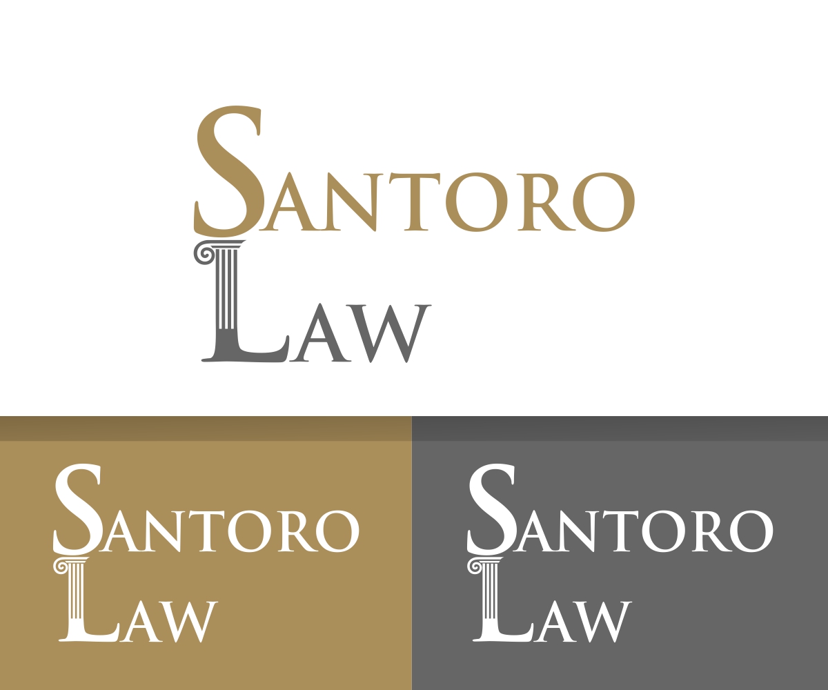 Conservative, Playful, Law Firm Logo Design for Santoro Law by Graphic Media Design 10951094