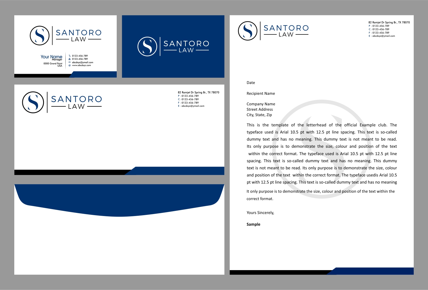 Conservative, Playful, Law Firm Logo Design for Santoro Law by Well Being Design 11376145