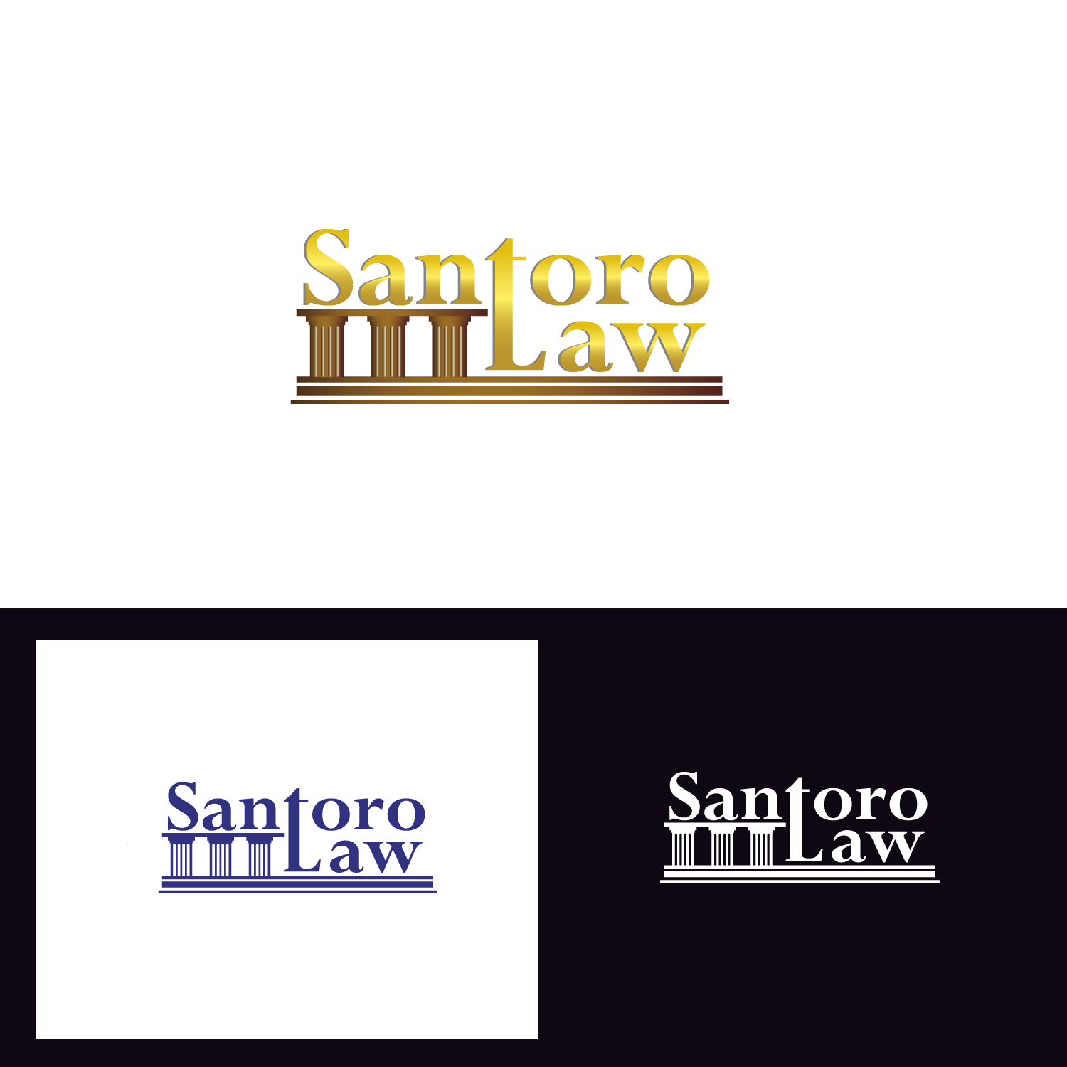 Diseño de Logo por Wally_F para Santoro Law, LLC | Diseño #11015557