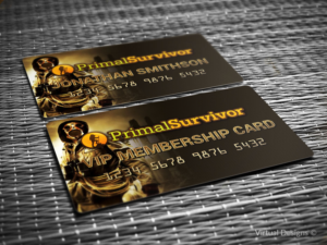 Membership Card for our Survival Company | Visitenkarten-Design von SyncFuse™ Solutions