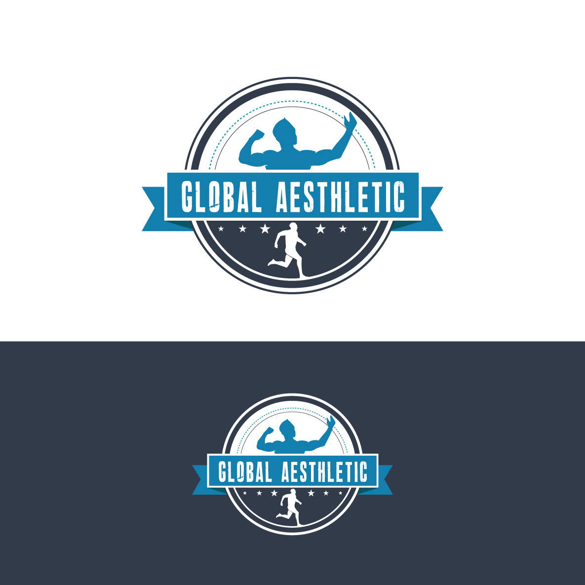 Diseño de Logo por creative.bugs para Global Aesthletic | Diseño #10956301