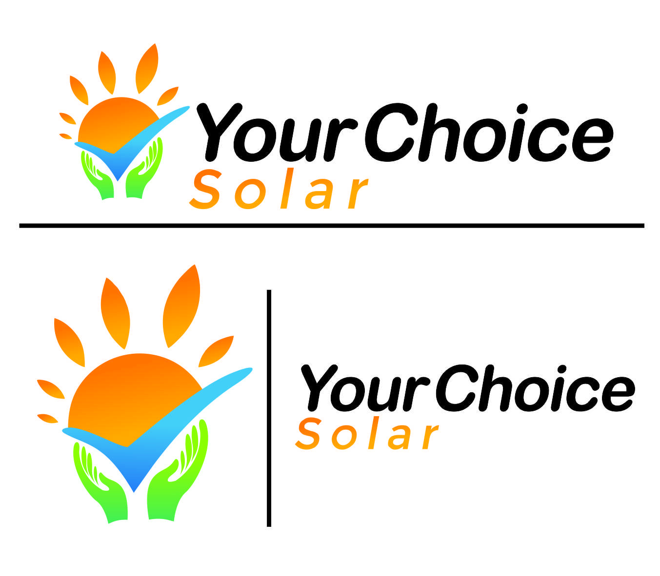 Logo Design by Illustrau for Your Choice Solar | Design #10941812