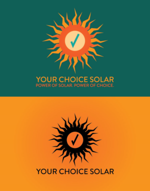 Logo Design by JLAGO for Your Choice Solar | Design: #10986877