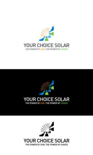 Business Name - YOUR CHOICE SOLAR   Tagline - THE POWER OF SUN, THE POWER OF CHOICE | Logo Design by logo_s