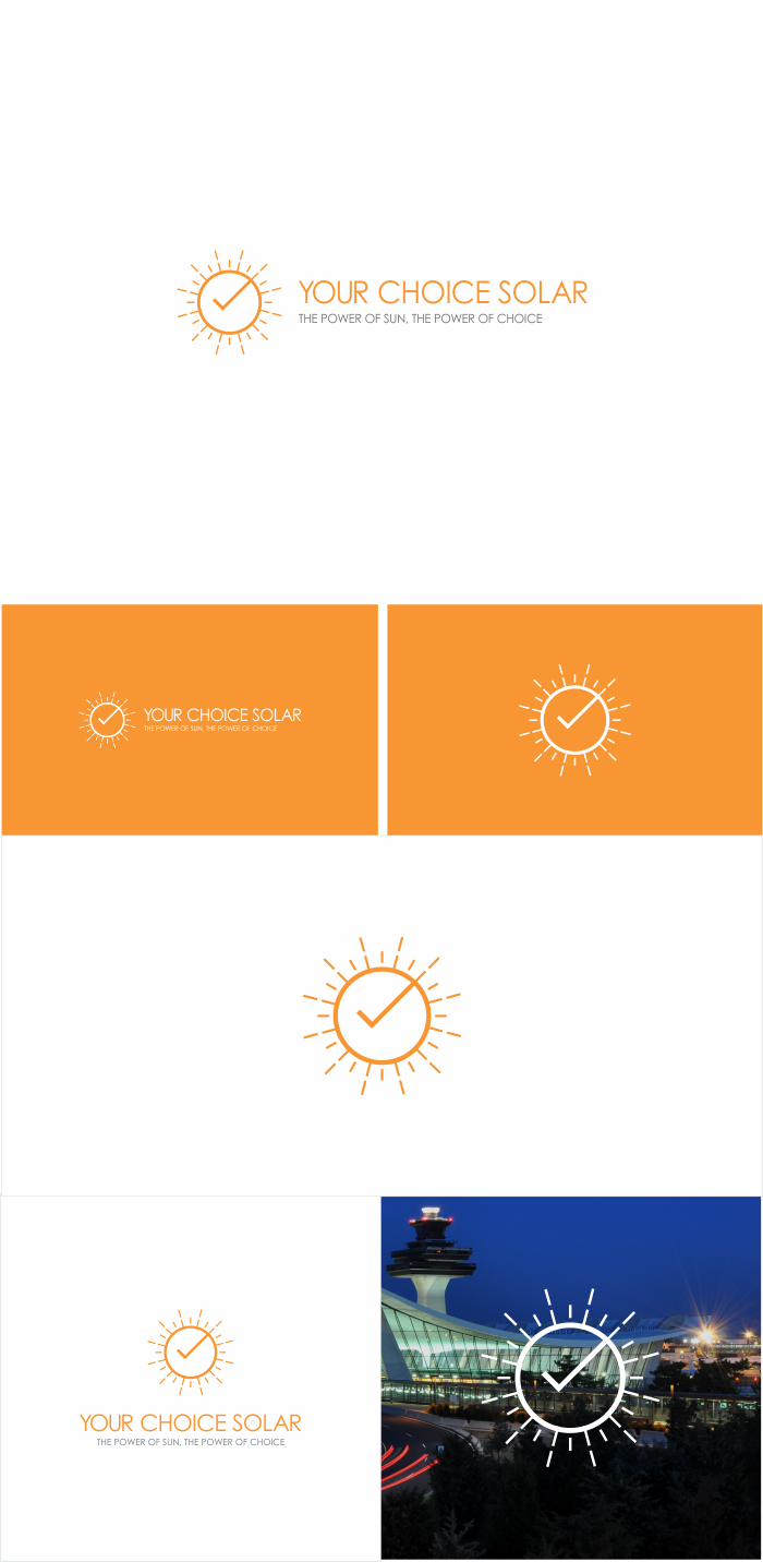 Logo Design by Naavyd for Your Choice Solar | Design: #10948815