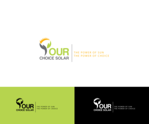 Logo Design by Omee63 for Your Choice Solar | Design: #10946498
