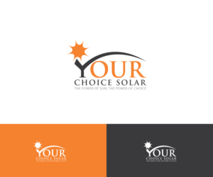 Logo Design by Omee63 for Your Choice Solar | Design: #10946499