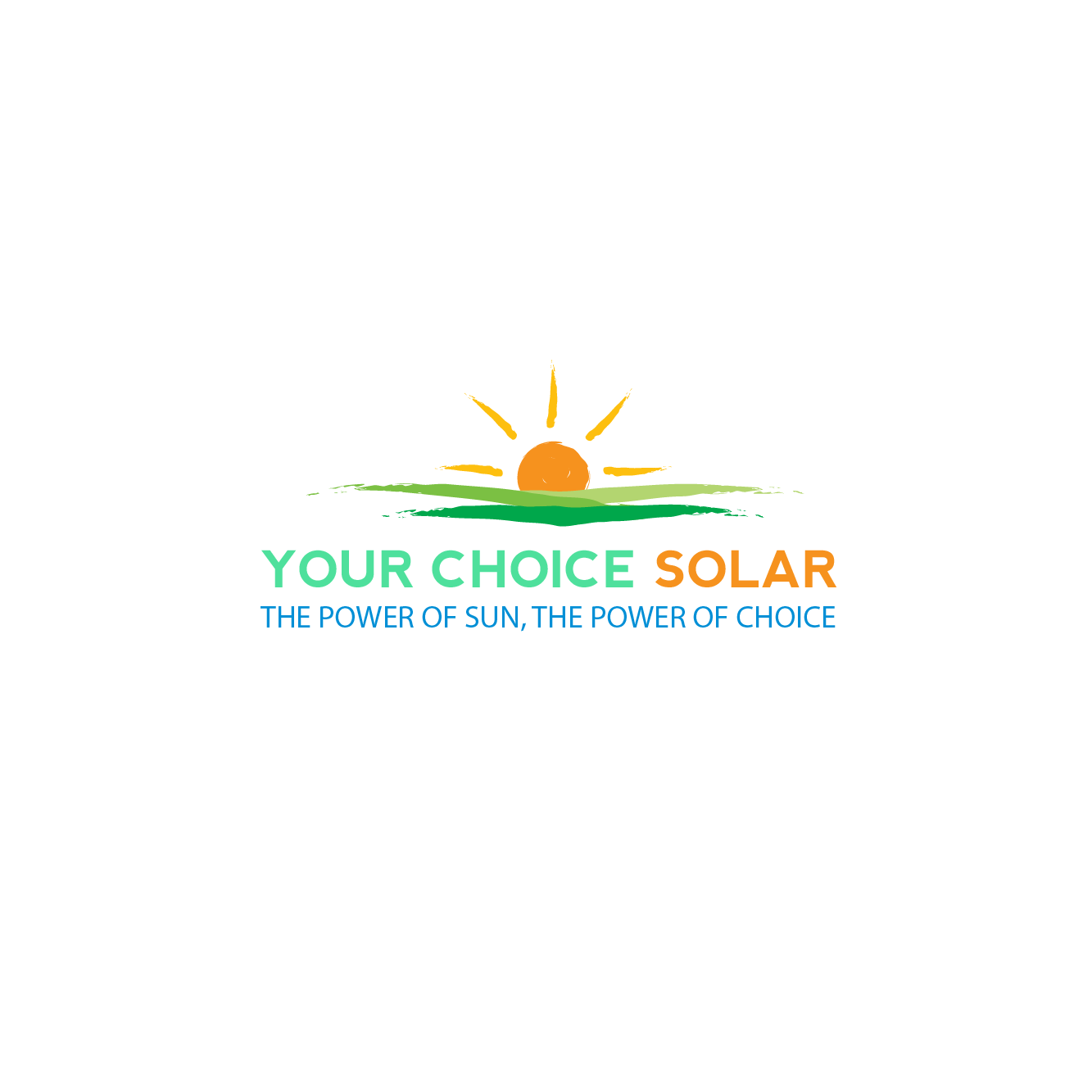 Logo Design by Linea for Your Choice Solar | Design #10987564