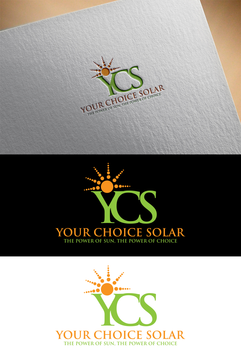 Logo Design by king solangi for Your Choice Solar | Design #10968157