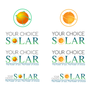 Logo Design by candov.ha1 for Your Choice Solar | Design: #10960359