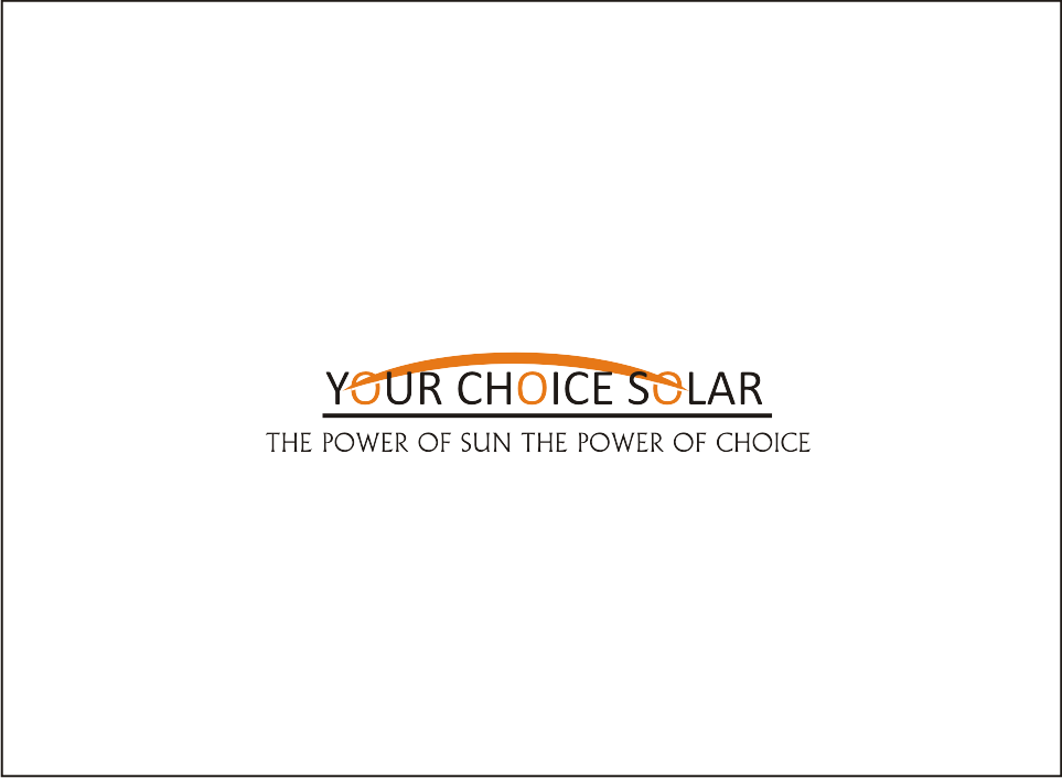 Design de Logo par GLENMICT pour Your Choice Solar | Design #10945072