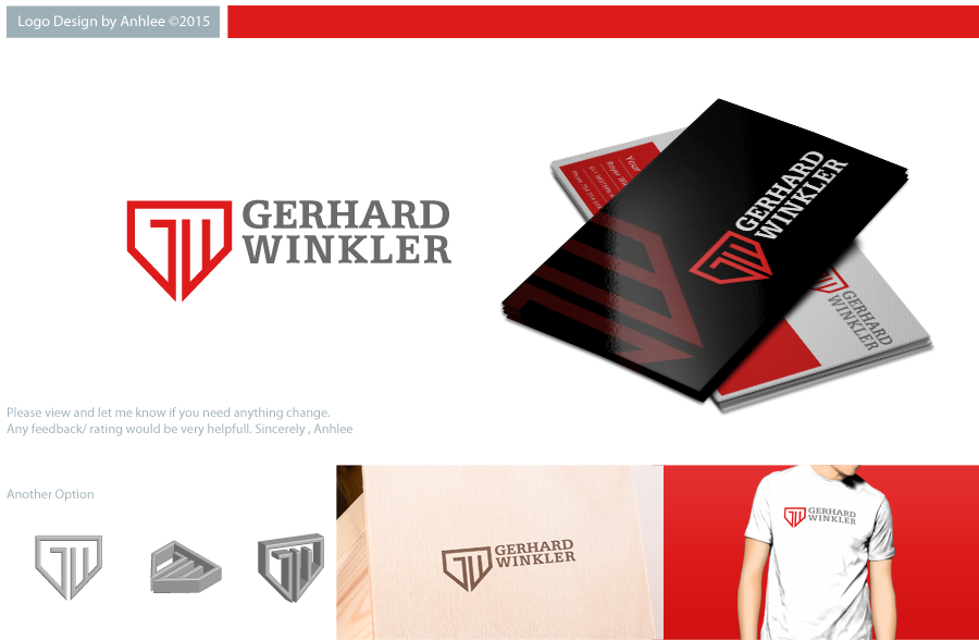 Logo-Design von Anhlee für Winkler Gerhard | Design #10983745