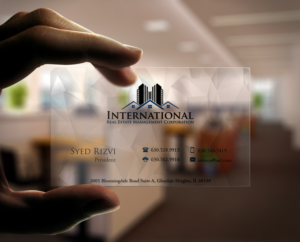 Real Estate Managemene Company Needs Business Card Design | Business Card Design by Pointless Pixels India
