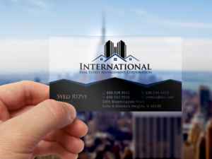 Real Estate Managemene Company Needs Business Card Design | Business Card Design by Grafactory