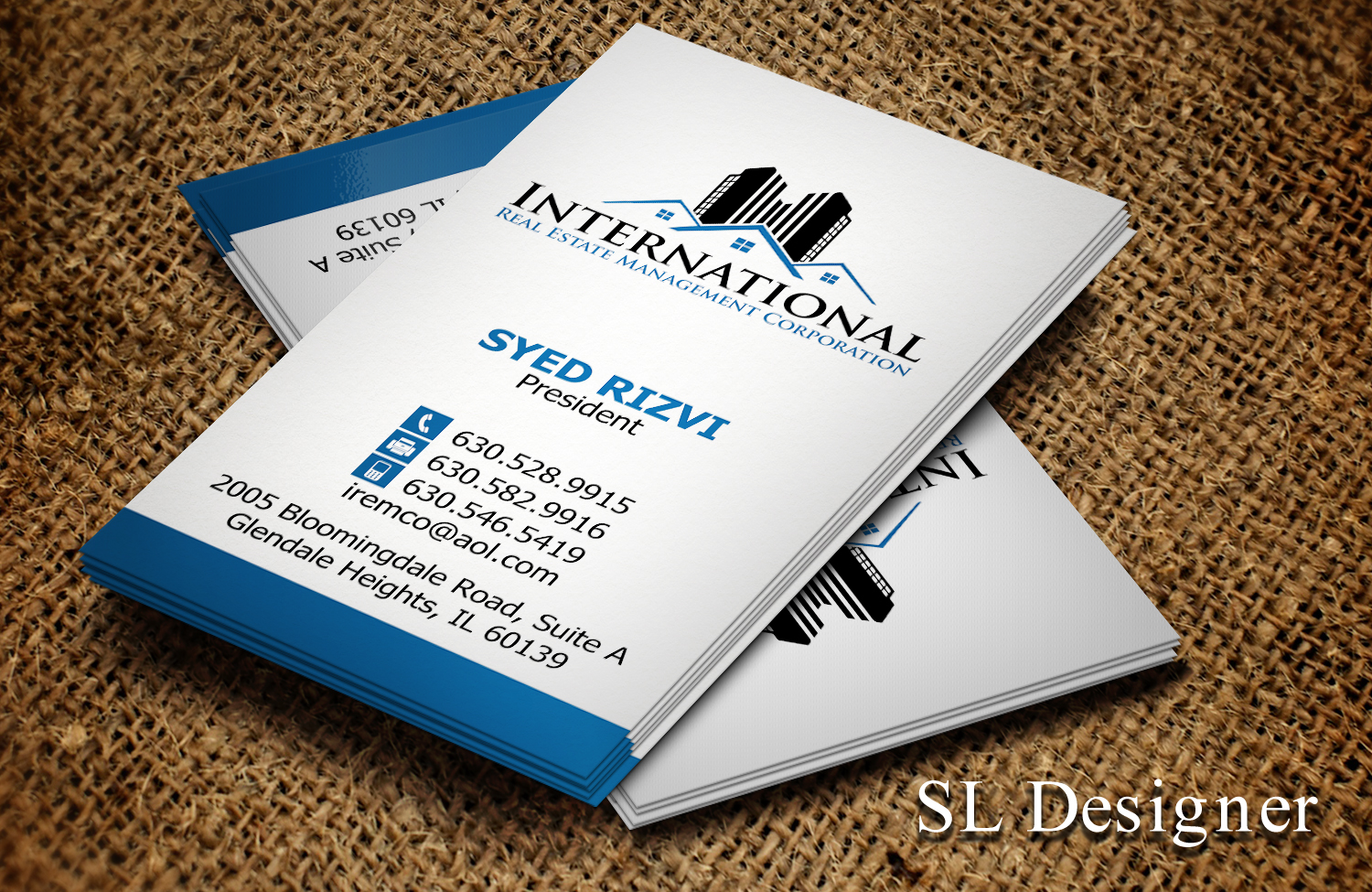 Business Card Design by SL Designer for this project | Design #10947921