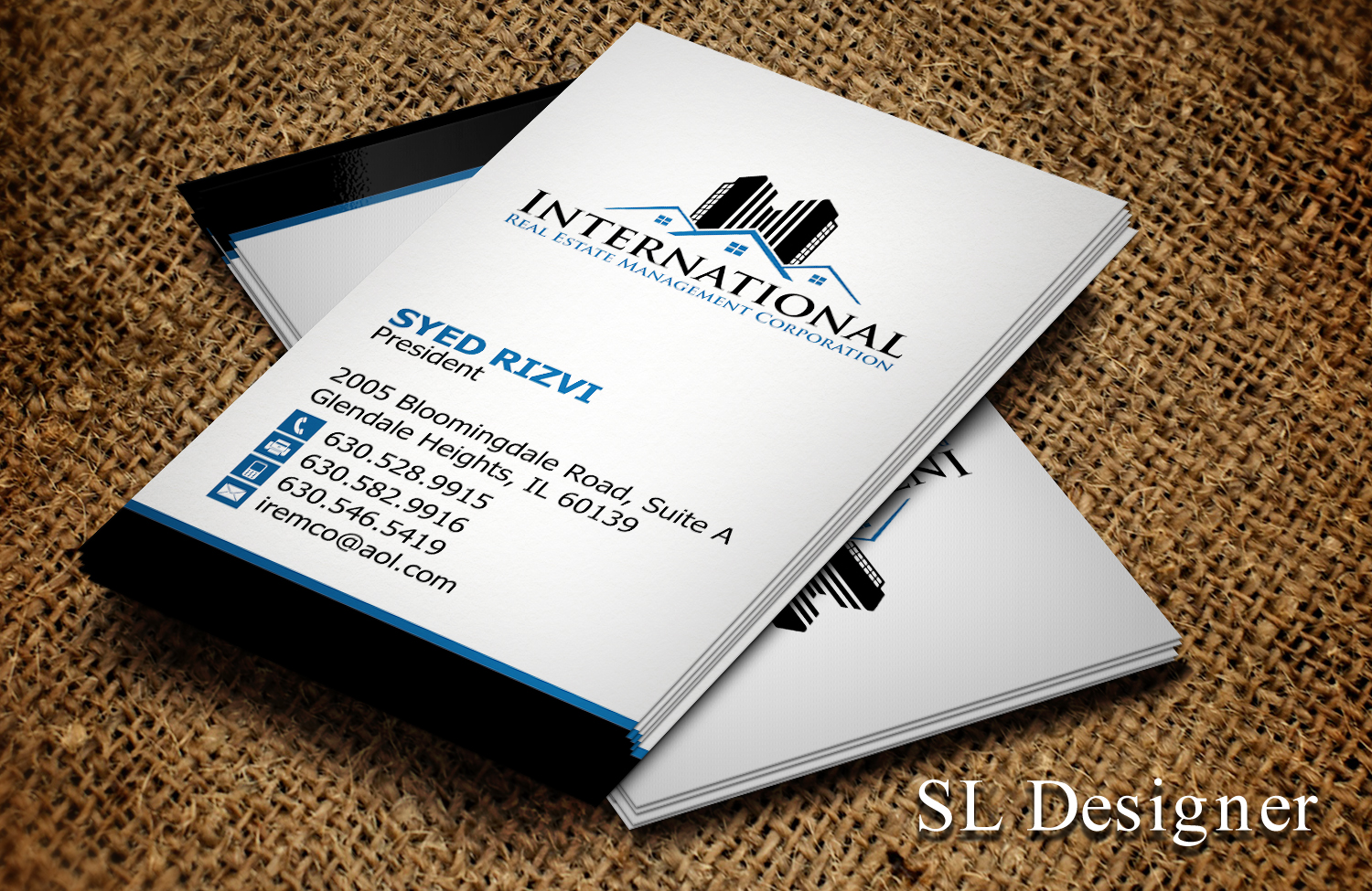 Business Card Design by SL Designer for this project | Design #10947922