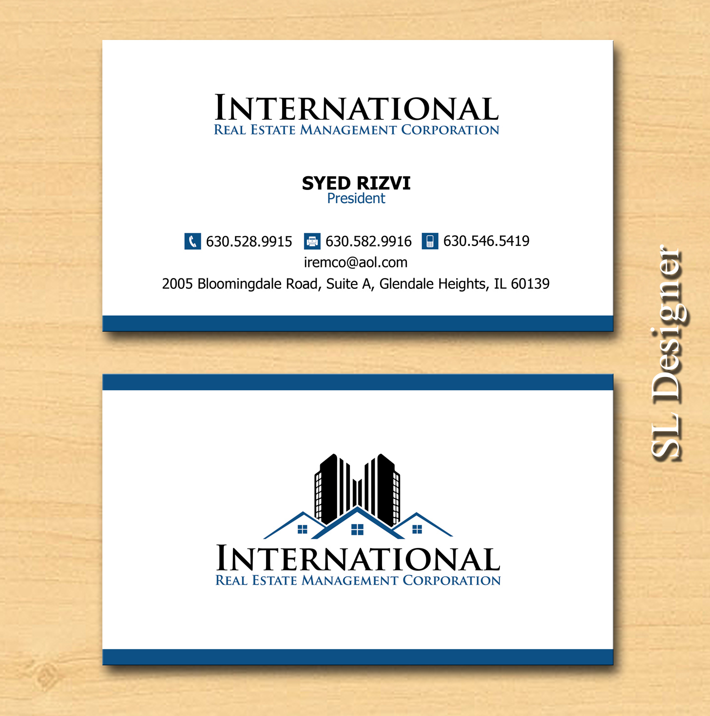 Business Card Design by SL Designer for this project | Design #10948089