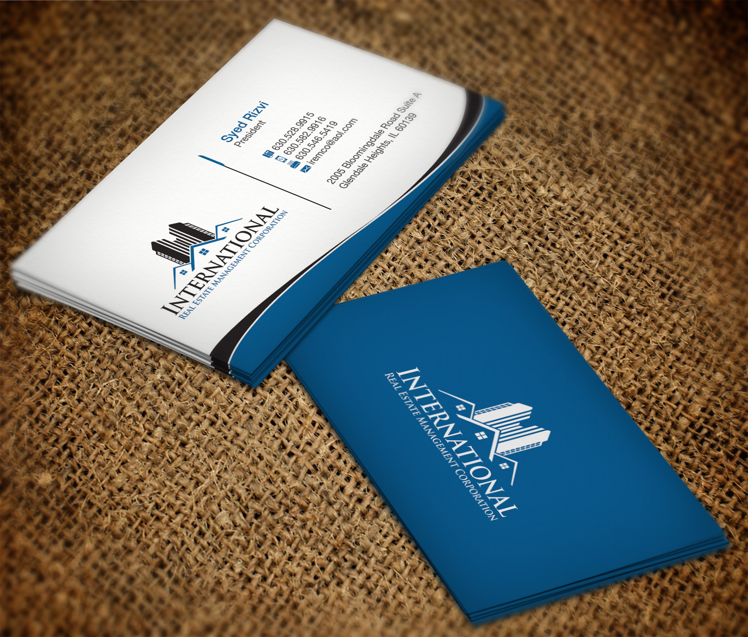Business Card Design by Cortana for this project | Design #11065639