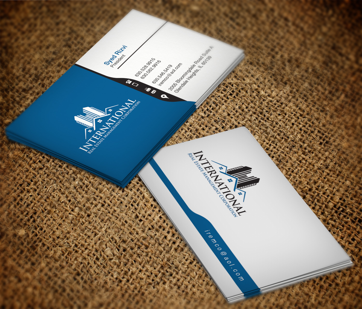 Business Card Design by Cortana for this project | Design #11065901