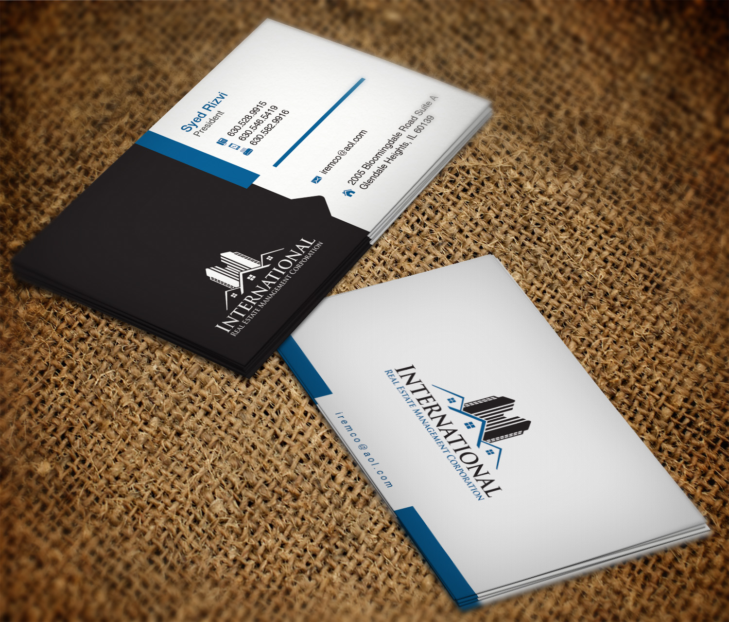 Visitenkarten-Design von Cortana für dieses Projekt | Design #11065918