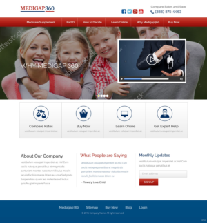 Web Design by pb for this project | Design: #10962170