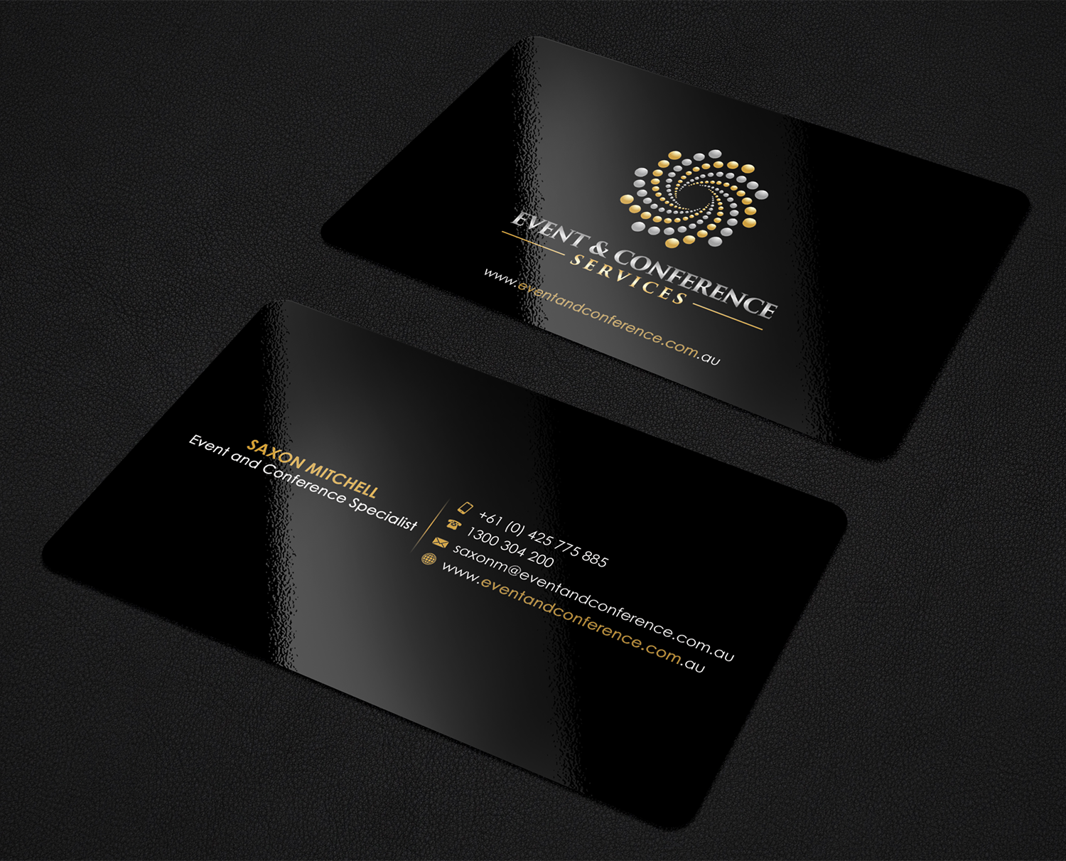 Business Card Design by premnice for Event and Conference Services | Design #10982603