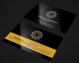 Visitenkarten-Design von premnice für Event and Conference Services | Design: #10982604