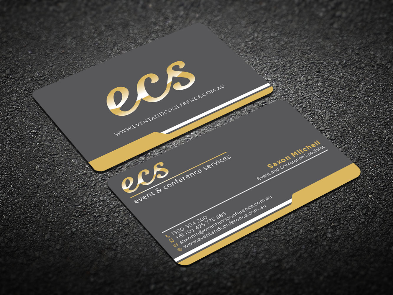 Business Card Design by Verified artistry (Design garden) for Event and Conference Services | Design #10948534
