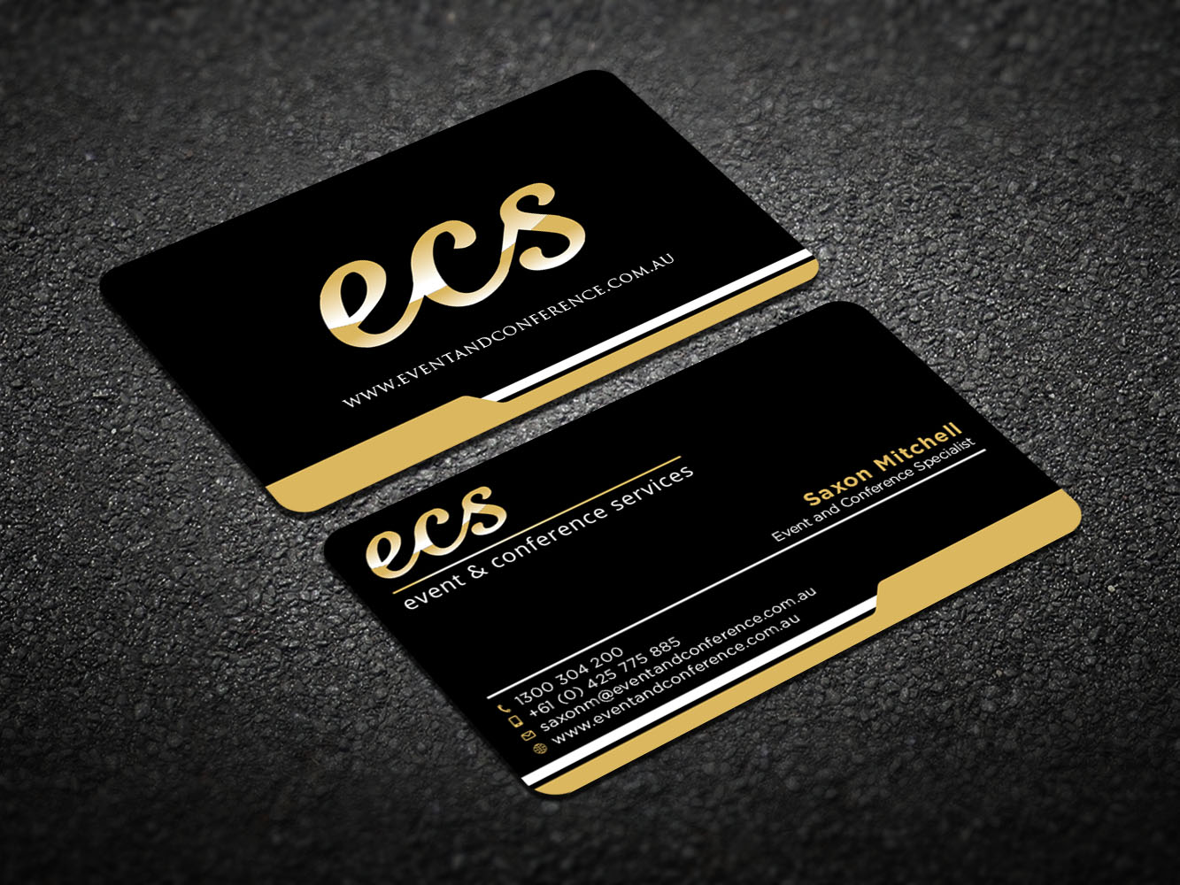 Visitenkarten-Design von Verified artistry (Design garden) für Event and Conference Services | Design #10948535