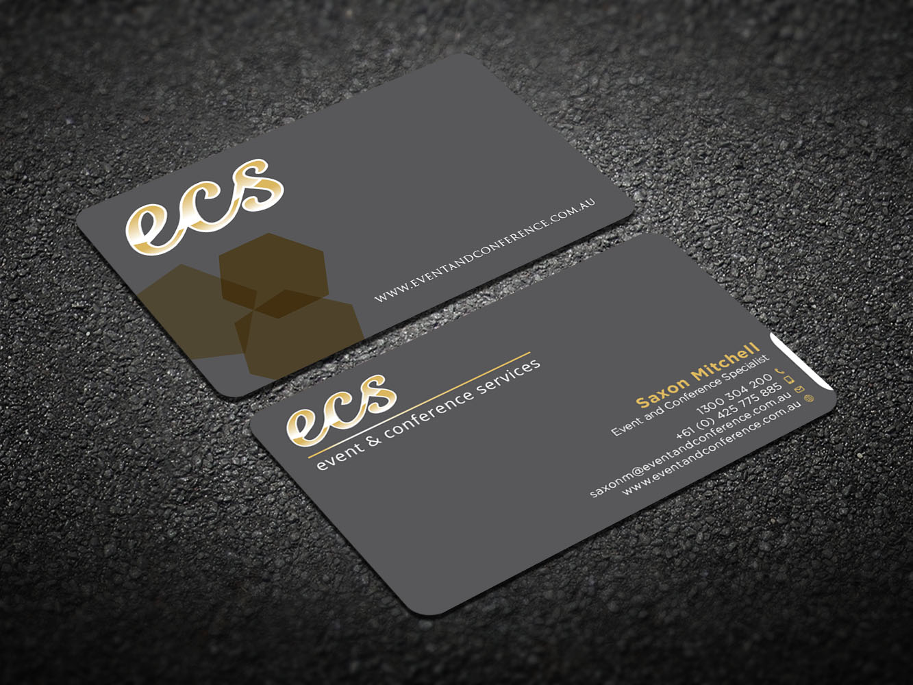 Business Card Design by Verified artistry (Design garden) for Event and Conference Services | Design #10948536