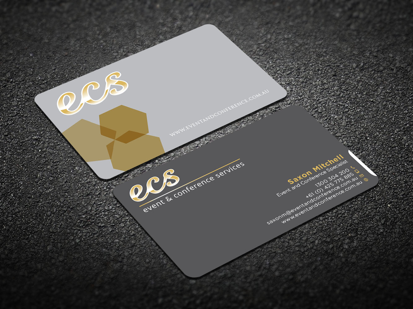 Business Card Design by Verified artistry (Design garden) for Event and Conference Services | Design #10948537
