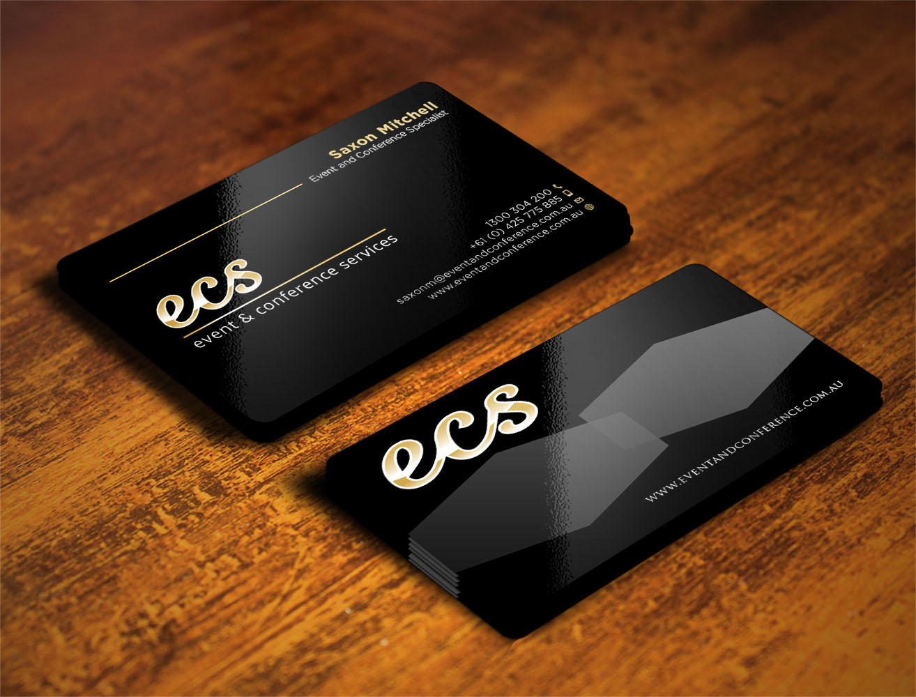 Visitenkarten-Design von Verified artistry (Design garden) für Event and Conference Services | Design #10948544