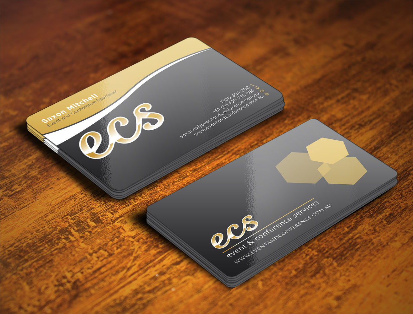 Visitenkarten-Design von Verified artistry (Design garden) für Event and Conference Services | Design #10948546