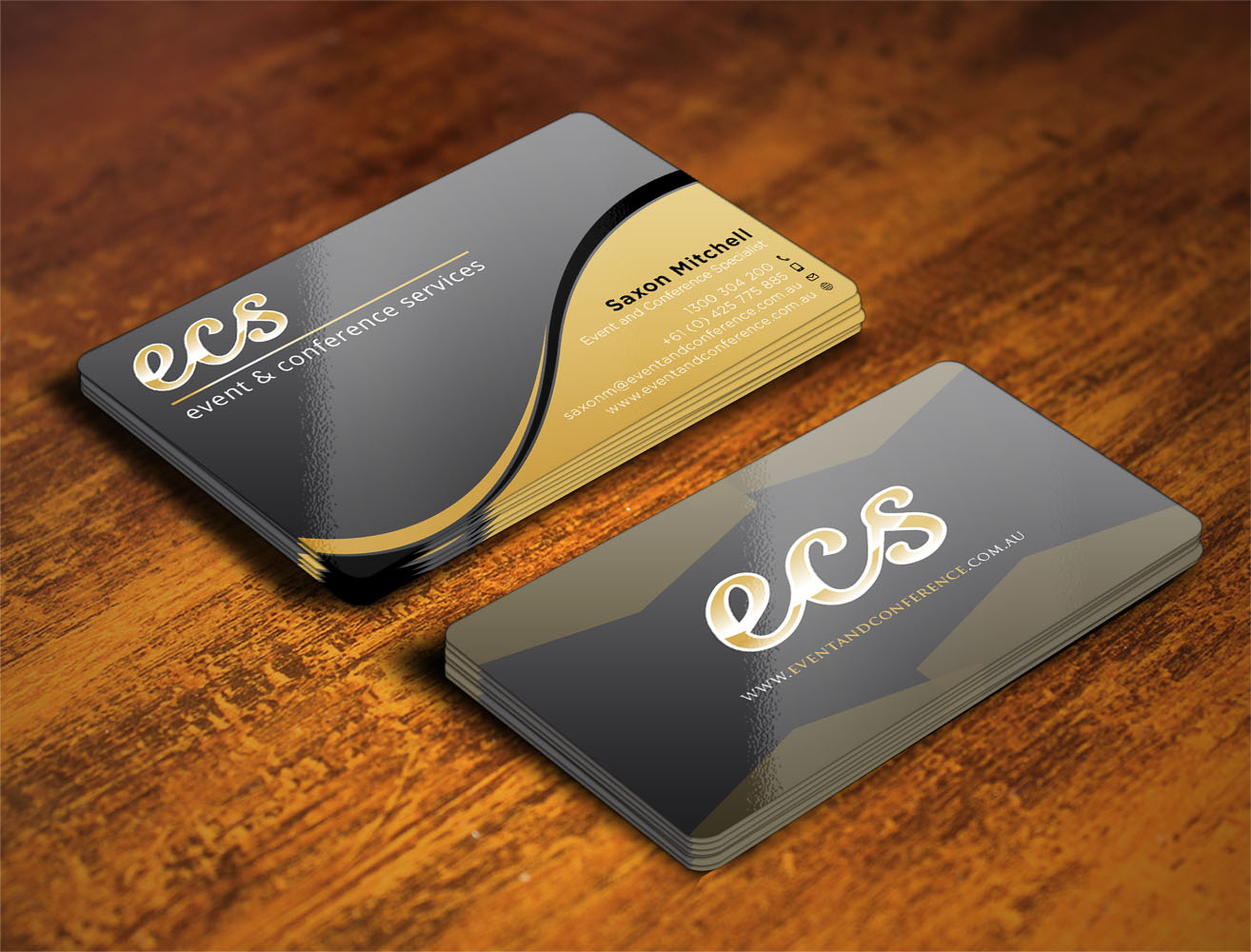 Visitenkarten-Design von Verified artistry (Design garden) für Event and Conference Services | Design #10948563