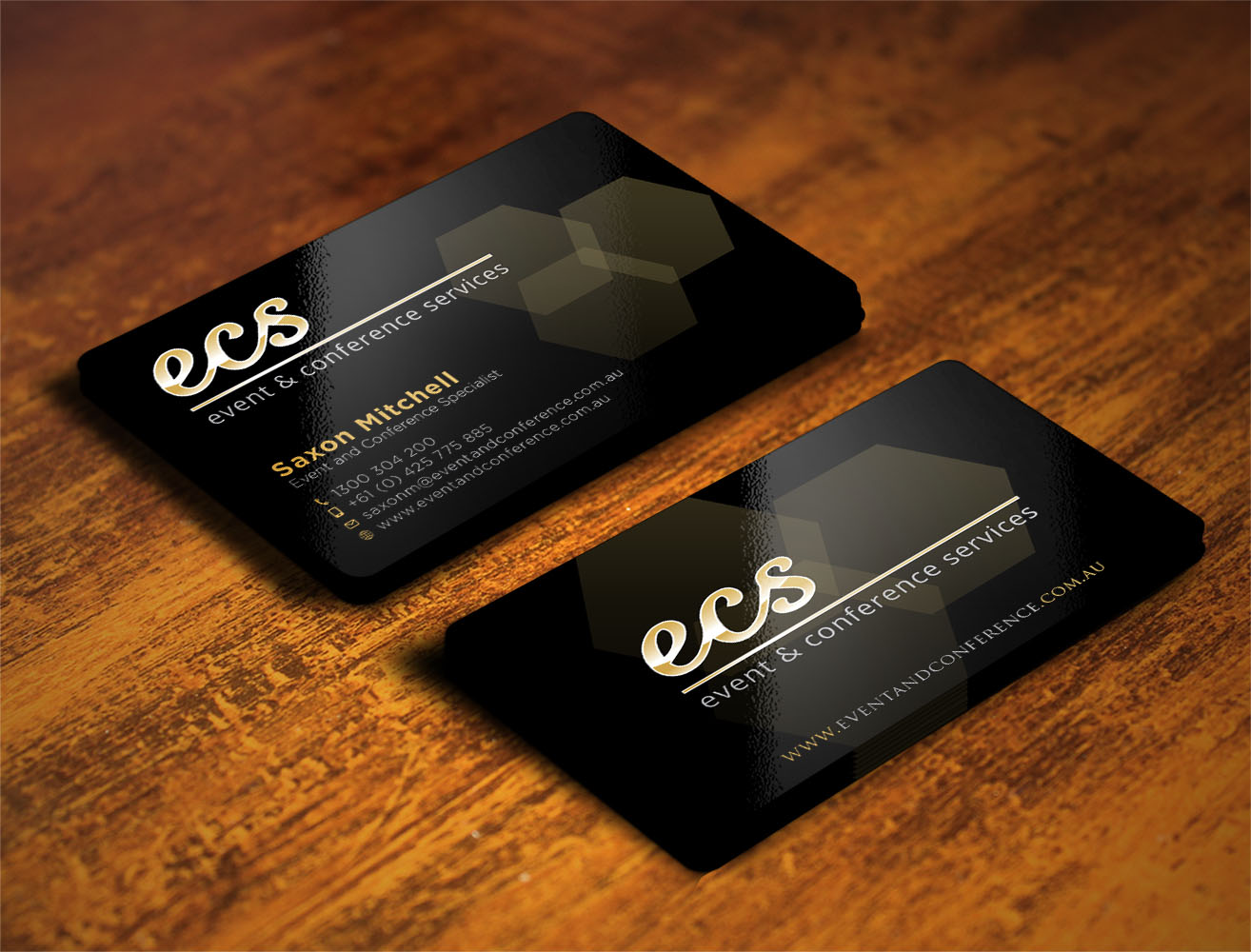 Visitenkarten-Design von Verified artistry (Design garden) für Event and Conference Services | Design #10948574