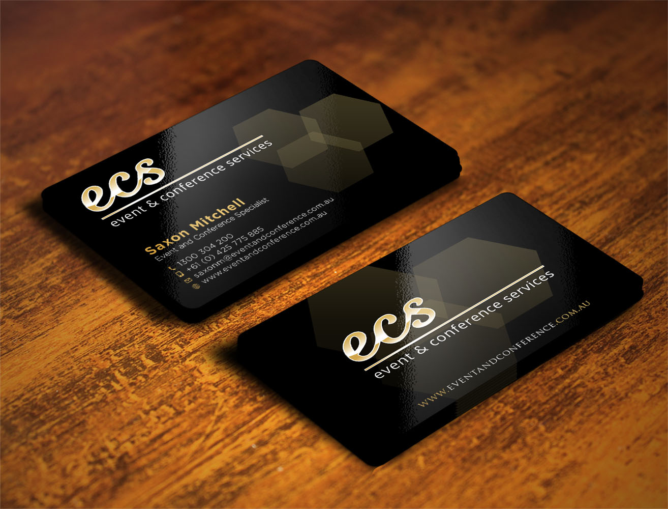 Visitenkarten-Design von Verified artistry (Design garden) für Event and Conference Services | Design #10948576